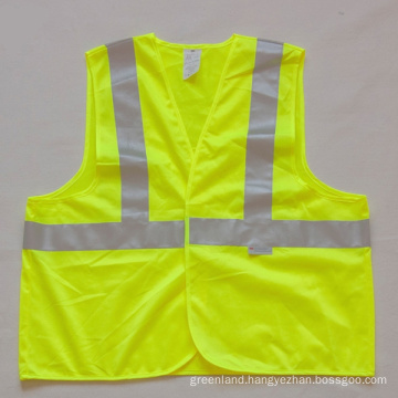 winter safety vest eiderdown high visibility winter reflective safety vest/cloth